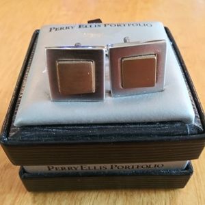 New Perry Ellis Portfolio Cuff Links